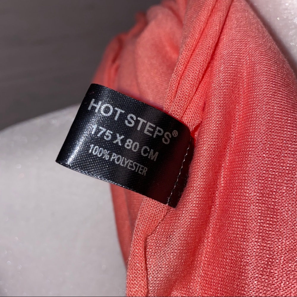 ⭐️SEE NEW LISTING⭐️Hot Steps Coral Foulard Scarf - Picture 4 of 6